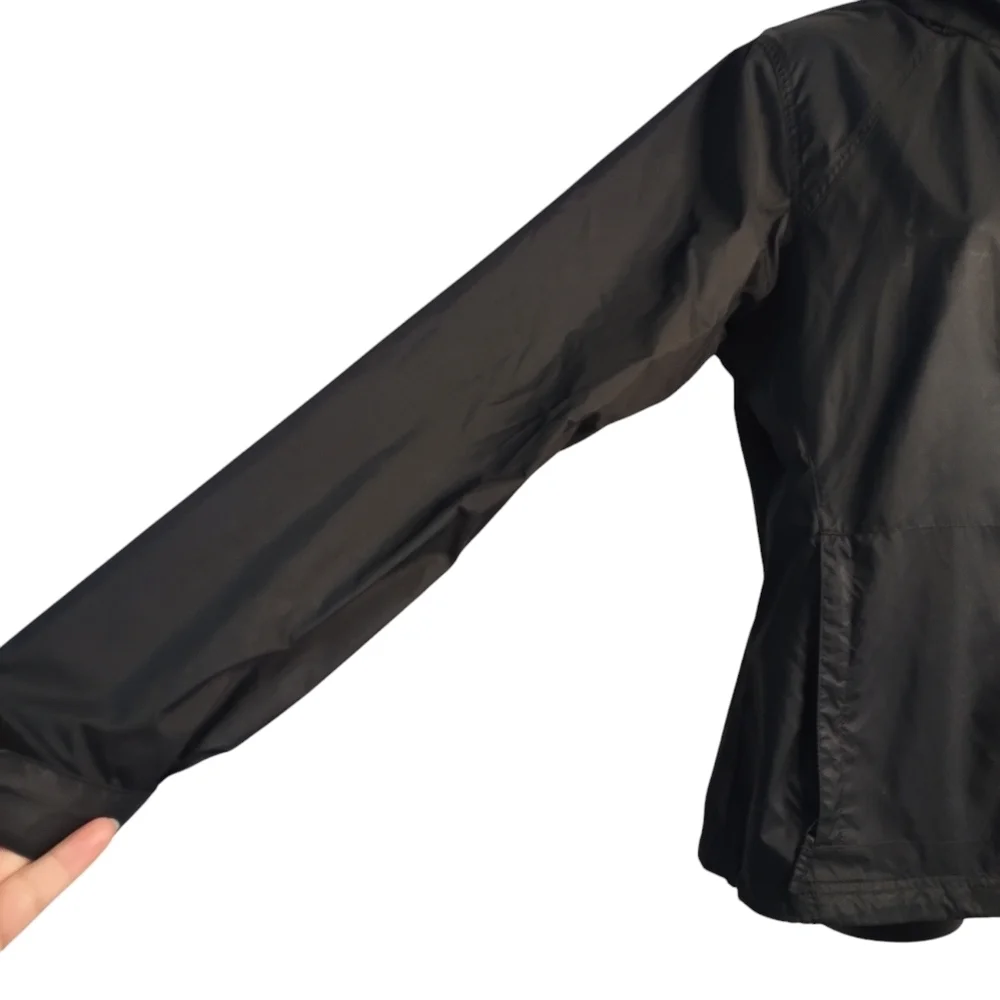Columbia Women's Switchback Black Windbreaker Jacket Size Medium - Picture 6 of 10